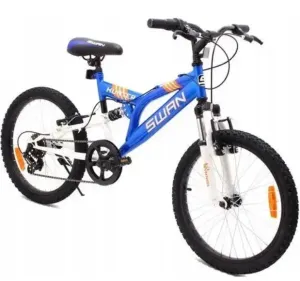 Detský celoodpružený horský bicykel Actim 385484 SWAN Hunter 20