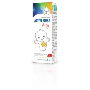 ACTIVE FLORA baby perorálne kvapky, 1x5 ml