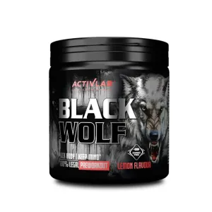 Predtréningový stimulant Black Wolf - ActivLab, príchuť citrón, 300g