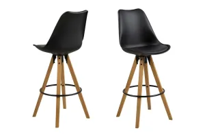 Barová stolička Agassi čierna #566968