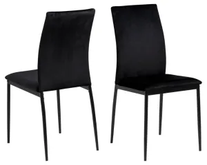 Jedálenská stolička Demina čierna