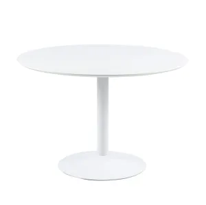 Okrúhly Jedálenský Stôl Ibiza, Ø 110 Cm, Biely
