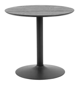 Kávový stolík Ireland 80x80 cm (čierna)