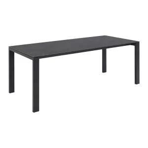 Jedálenský stôl Brisbane 200x75x90 cm (čierna) #571363