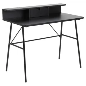 Písací stôl Durango (100x55x88,8 cm, čierna) #1590445