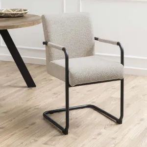 Dizajnová jedálenská stolička ADELE sivá
