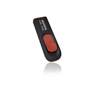 USB kľúč ADATA DashDrive™ Classic C008 64 GB USB 2.0 Červeno-čierny