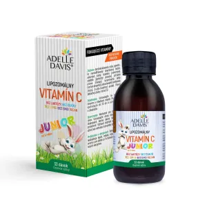 Adelle Davis tekutý lipozomálny vitamín C JUNIOR, pre deti od 3 rokov, 33 dávok