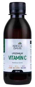 Adelle Davis tekutý lipozomálny vitamín C bez cukru, 1000 mg, 200ml