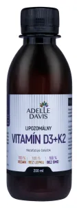 Adelle Davis tekutý lipozomálny vitamín D3+K2, 200ml