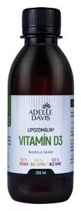 Adelle Davis tekutý lipozomálny vitamín D3, 200ml