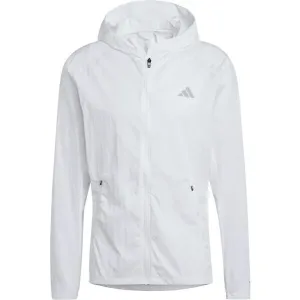 adidas MARATHON JACKET Pánska bežecká bunda, biela, veľkosť #5838090
