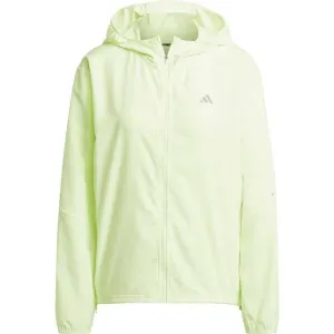 adidas RUN IT JACKET Dámska bežecká bunda, svetlo zelená, veľkosť #9318669