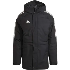 adidas CON22 STAD PAR Pánska futbalová bunda, čierna, veľkosť #5150393