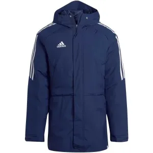 adidas CON22 STAD PAR Pánska futbalová bunda, modrá, veľkosť