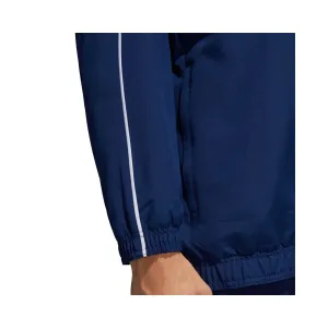 adidas CORE18 PRE JKT Pánska športová bunda, tmavo modrá, veľkosť #4176473