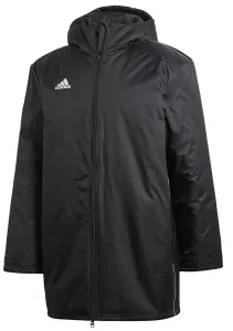 adidas CORE18 STD JKT Pánska športová bunda, čierna, veľkosť