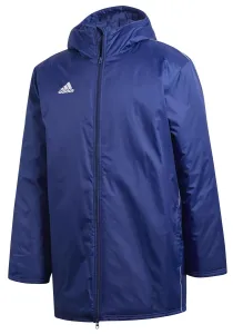 adidas CORE18 STD JKT Pánska športová bunda, modrá, veľkosť #448895