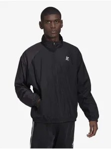 Čierna pánska ľahká šušťáková bunda adidas Originals #671116