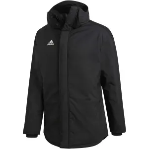 adidas STADIUM PARKA 18 Pánska futbalová bunda, čierna, veľkosť #5149715
