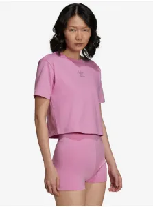 Tričká s krátkym rukávom pre ženy adidas Originals - ružová #3153550