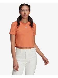 Tričká s krátkym rukávom pre ženy adidas Originals - oranžová #3159171