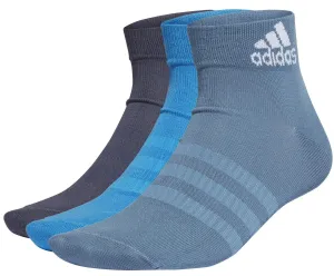 Ponožky adidas ANKLE – 3 PÁRY Modrá #2606782