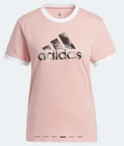 Dámské tričko adidas T-Shirts Brand Short Sleeve Ružová #2608230