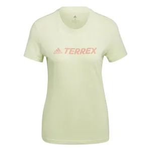 Dámské tričko adidas Terrex Classic Logo Zelená