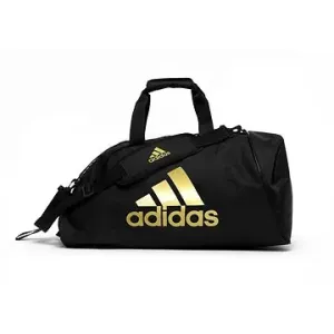 Adidas 2 in 1 Bag Polyester Combat Sport čierna/zlatá