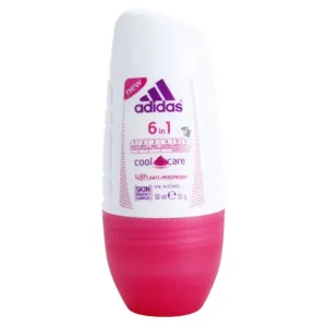 Adidas Cool & Care 6 in 1 antiperspirant roll-on pre ženy 50 ml