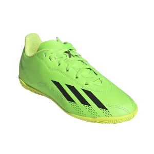 adidas X SPEEDPORTAL.4 IN J Detská halová obuv, zelená, veľkosť