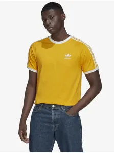 Tričká s krátkym rukávom pre mužov adidas Originals - žltá #598335