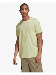 Tričká s krátkym rukávom pre mužov adidas Originals - zlatá #3159126