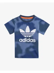 adidas Originals All-Over Print Tričko detské Modrá