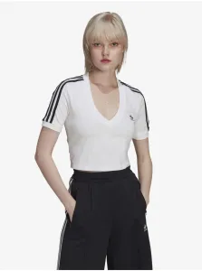 Tričko adidas Originals Adicolor HC2036 dámske, biela farba, #622687