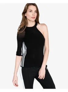 Tričká s krátkym rukávom pre ženy adidas Originals - čierna #3162962