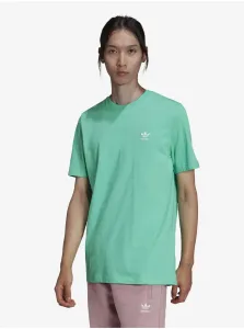 Light Green Men T-Shirt adidas Originals - Men #713258