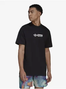 Čierne pánske tričko adidas Originals Victory #686079