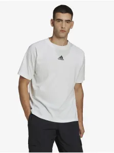 Biele tričká adidas Performance