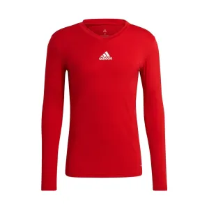 adidas TEAM BASE TEE Pánske futbalové tričko, červená, veľkosť #4274831