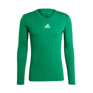 adidas TEAM BASE TEE Pánske futbalové tričko, zelená, veľkosť