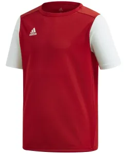 adidas ESTRO 19 JSY JNR Detský futbalový dres, červená, veľkosť