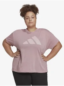 Old Pink Women's Heathed T-Shirt adidas Performance - Women #4263012