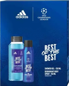 Adidas UEFA Best Of The Best - sprchový gel 250 ml + deodorant ve spreji 150 ml
