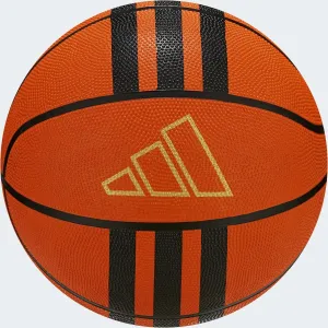 adidas 3-STRIPES RUBBER X2 Basketbalová lopta, oranžová, veľkosť 7
