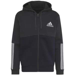 adidas CB FZ HD Pánska mikina, čierna, veľkosť M