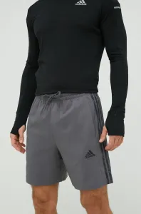 Tréningové šortky adidas Essentials Chelsea pánske, šedá farba, IC1494 #6332870