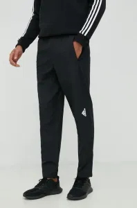 Tréningové nohavice adidas Performance Designed For Movement pánske, čierna farba, jednofarebné #6186198