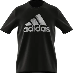 adidas BL T Chlapčenské tričko, čierna, veľkosť 128 #167987